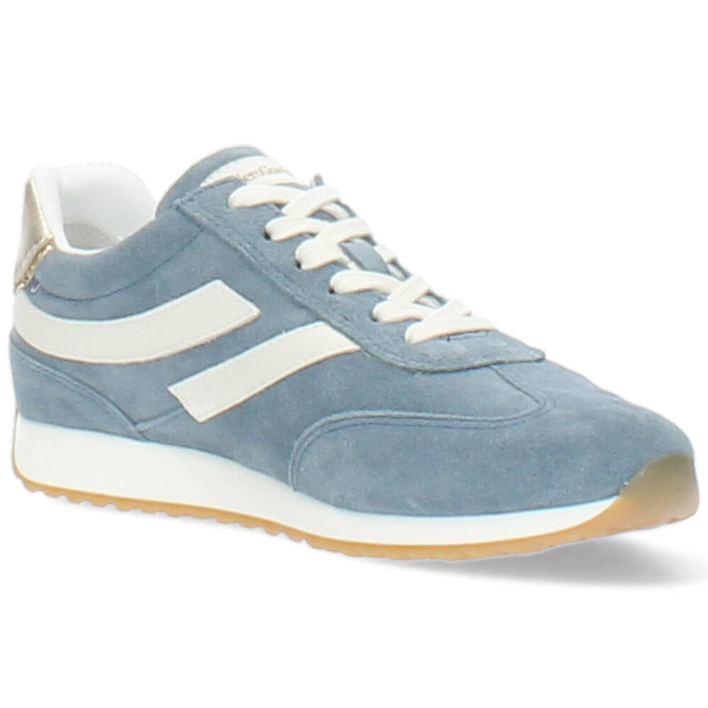 blauwe sneaker