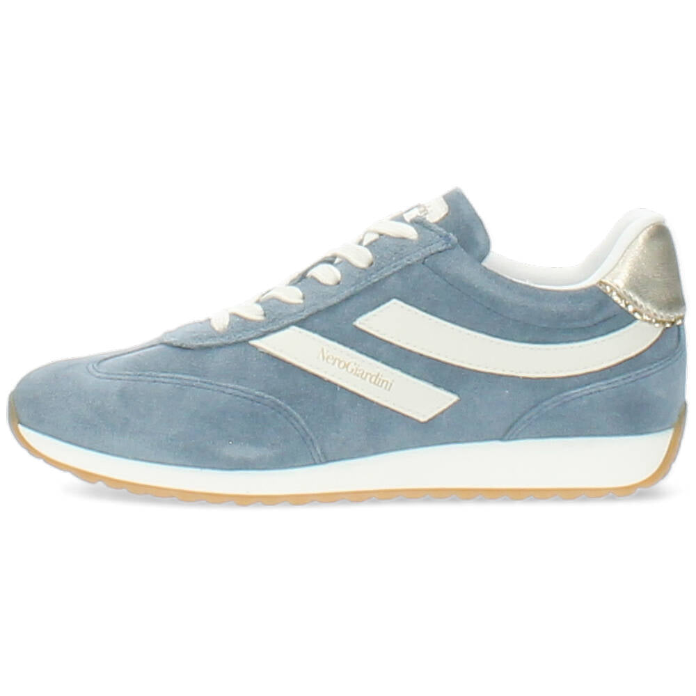 blauwe sneaker