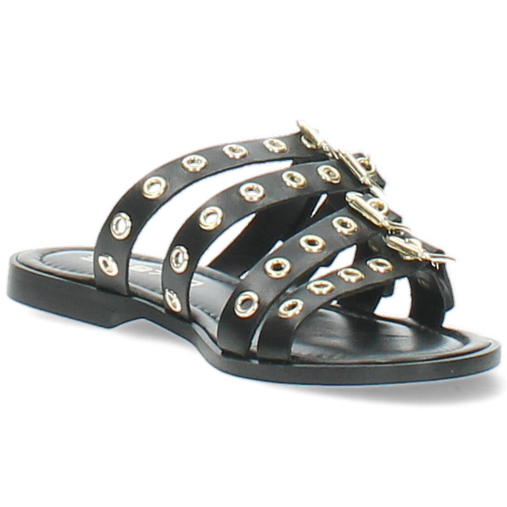 zwarte slipper