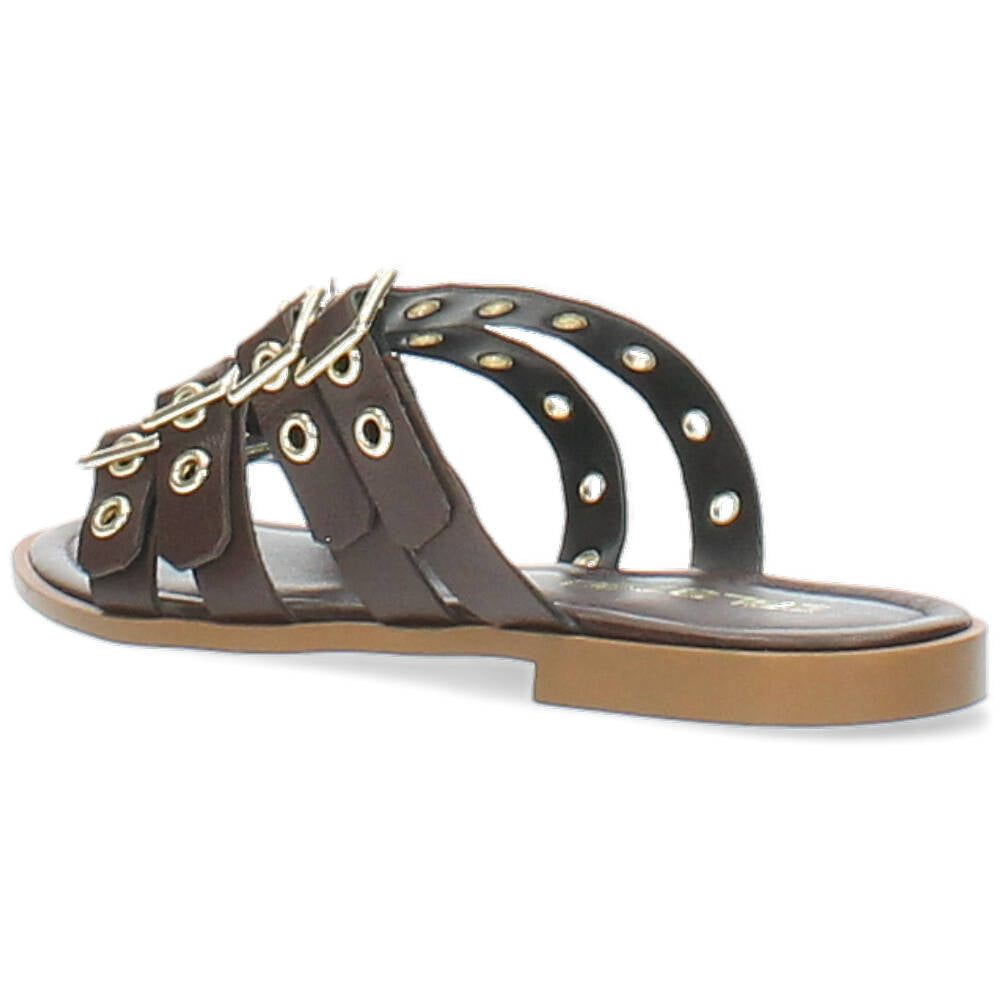 bruine slipper