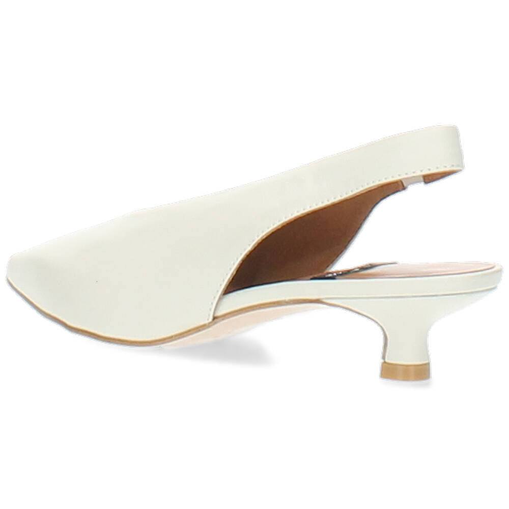 ecru slingback