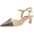 bruine slingback
