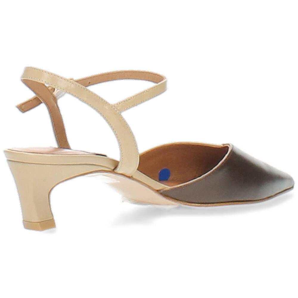 bruine slingback