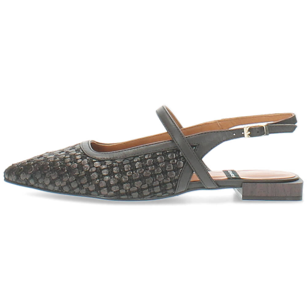 bruine slingback