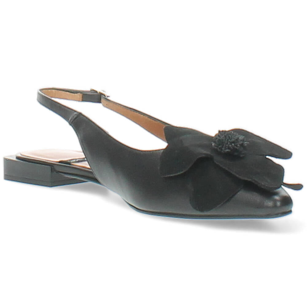 zwarte slingback