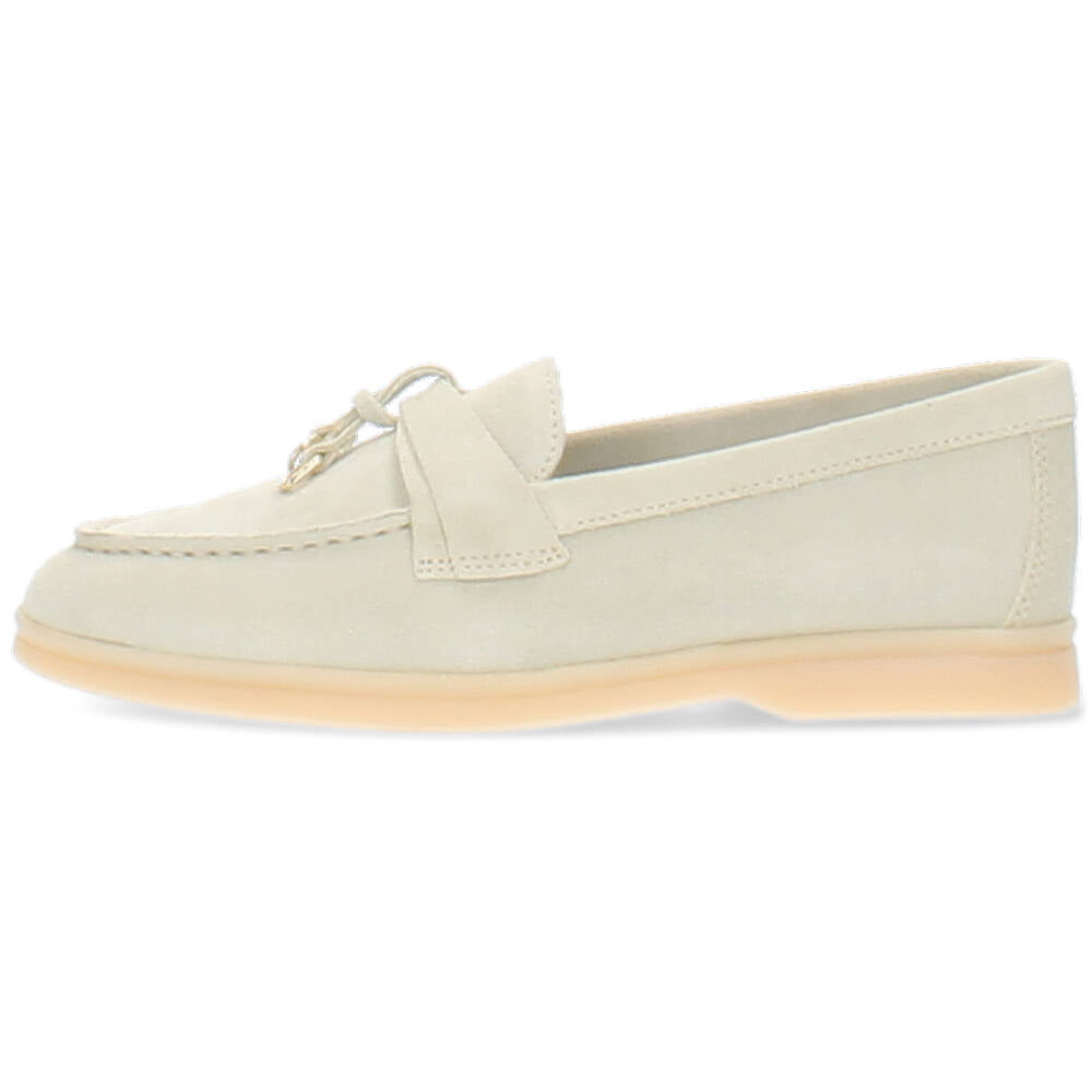 beige mocassin