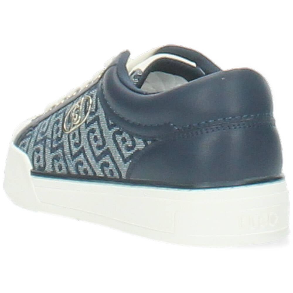 blauwe sneaker
