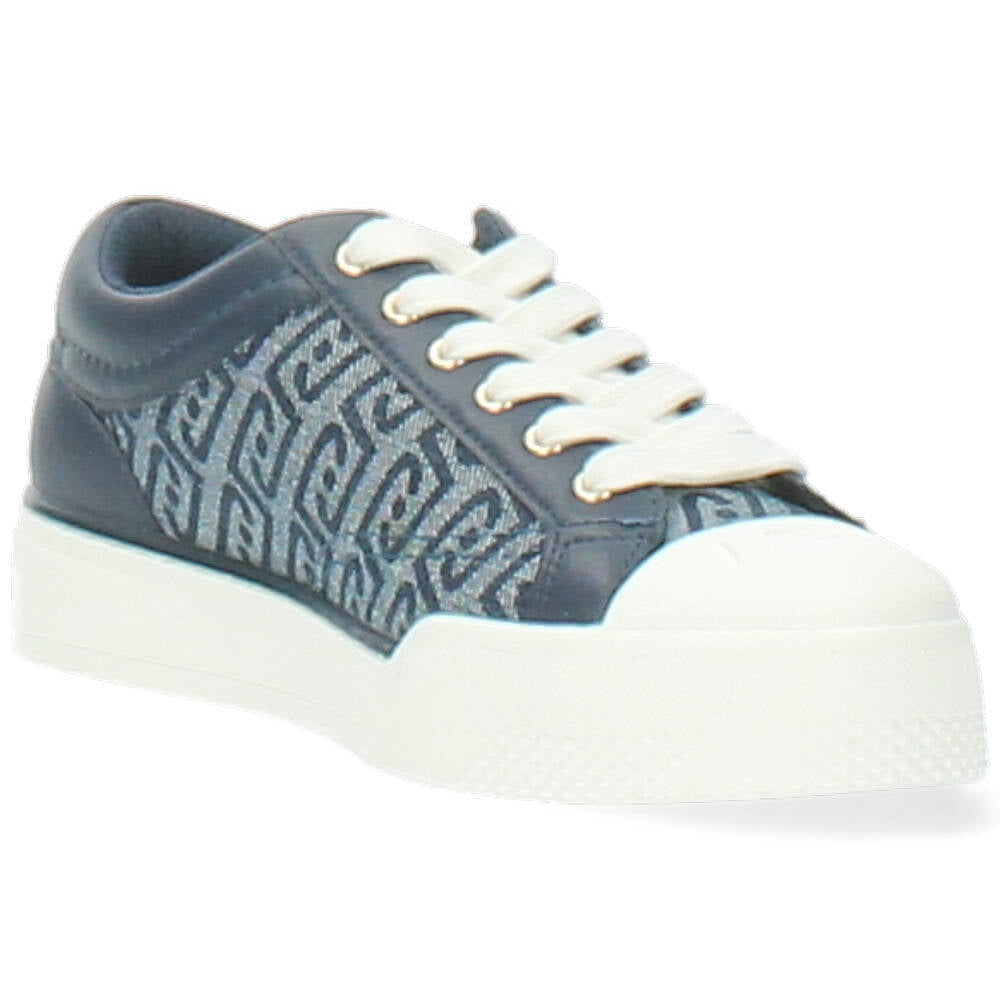 blauwe sneaker