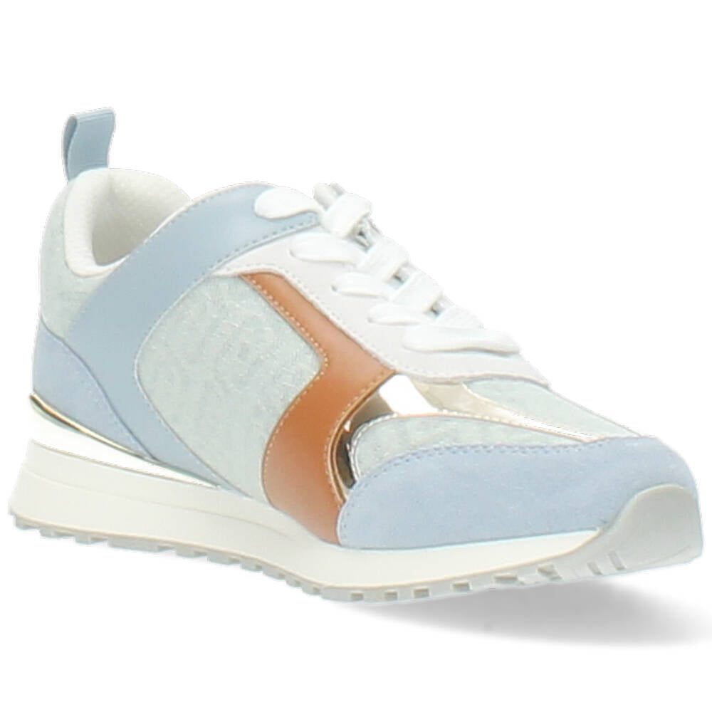 blauwe sneaker