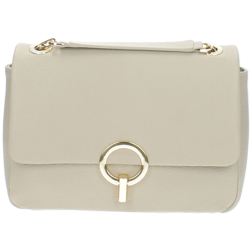 beige handtas