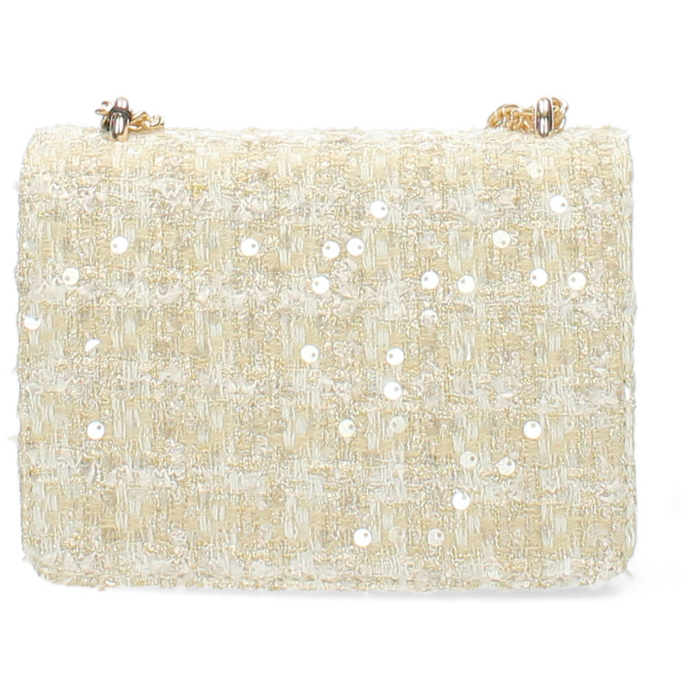 beige handtas