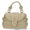 beige handtas