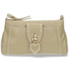 beige handtas