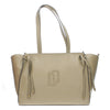 beige handtas