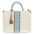 beige handtas