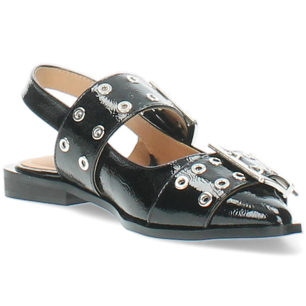 zwarte slingback