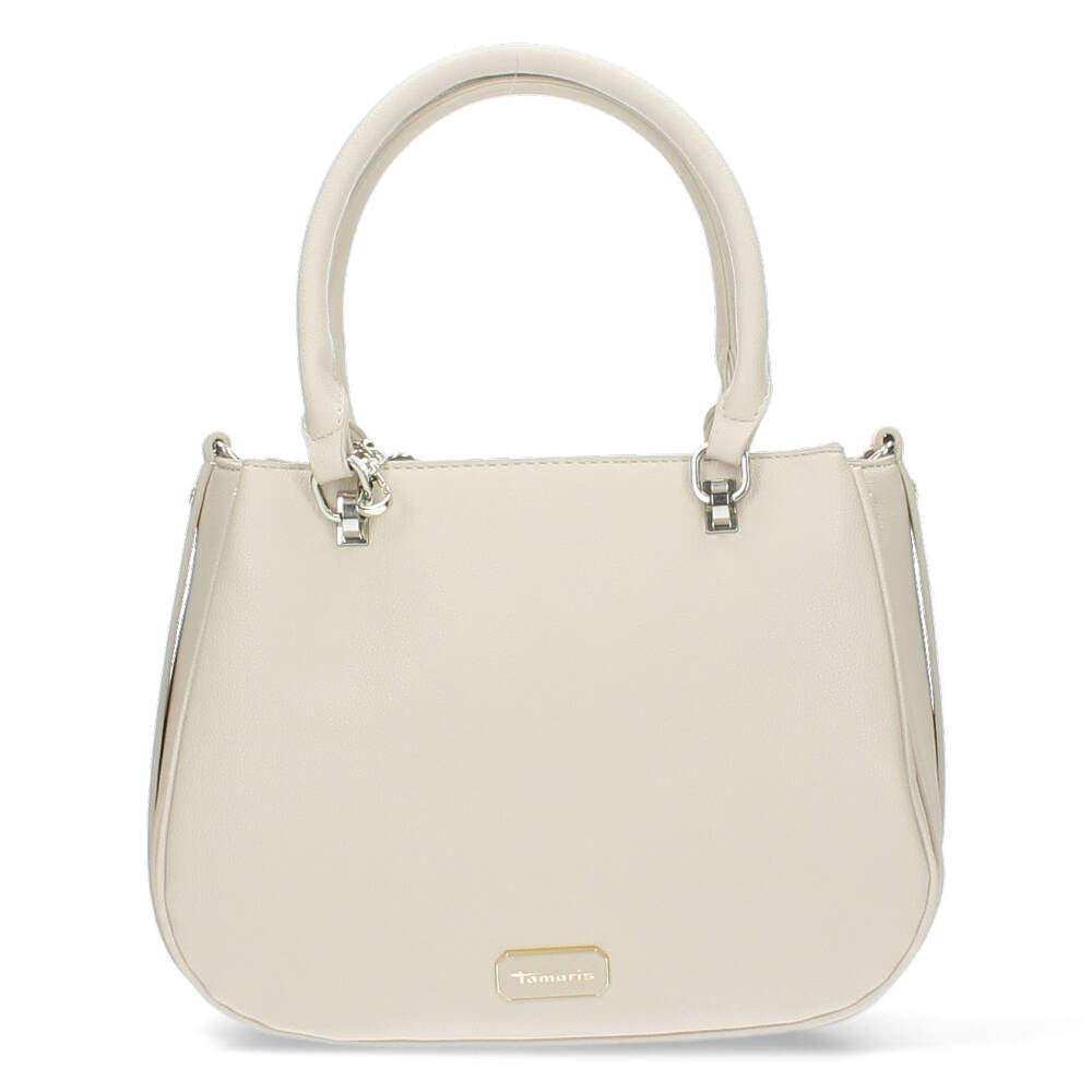 beige handtas
