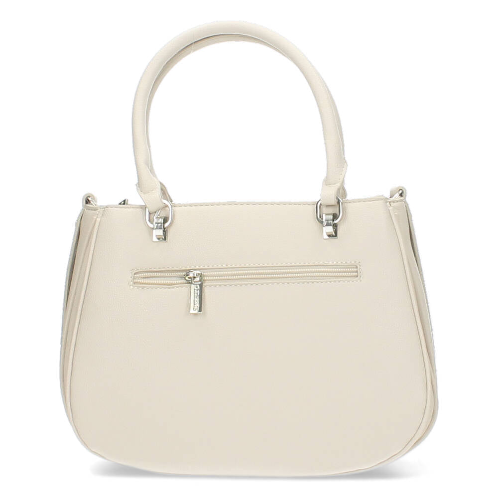 beige handtas