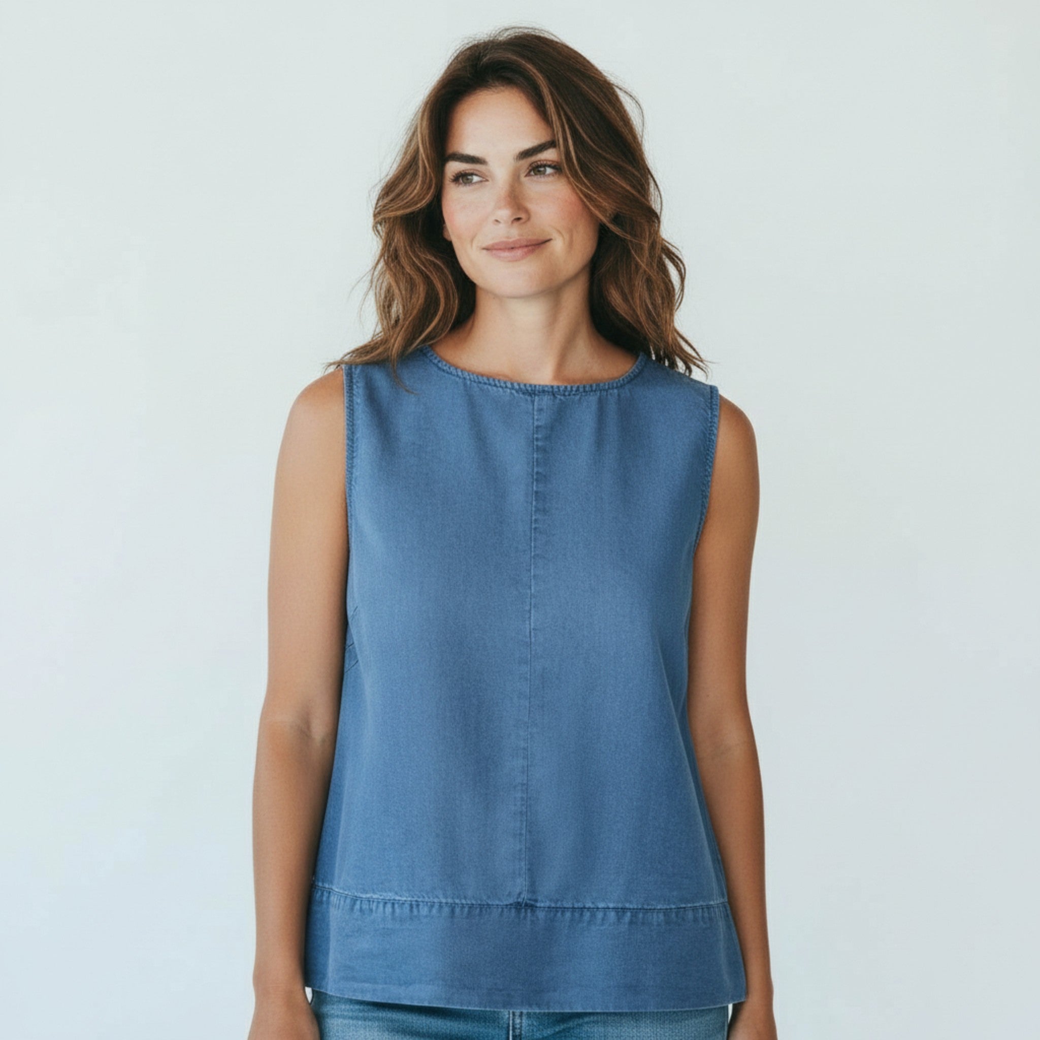blauw topje