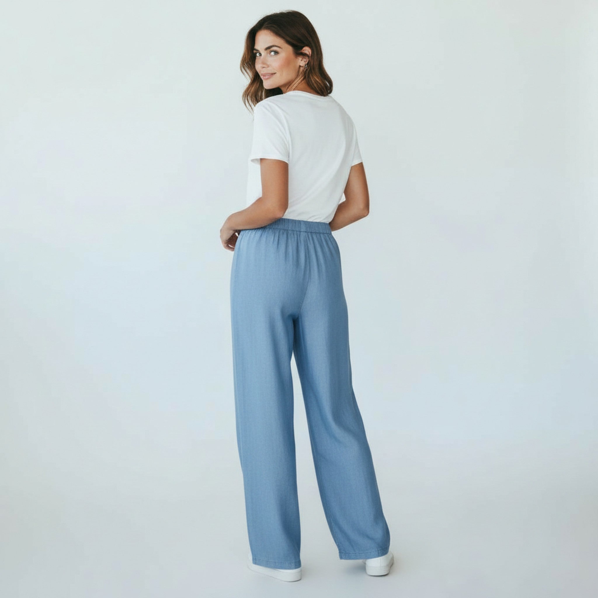 blauwe broek