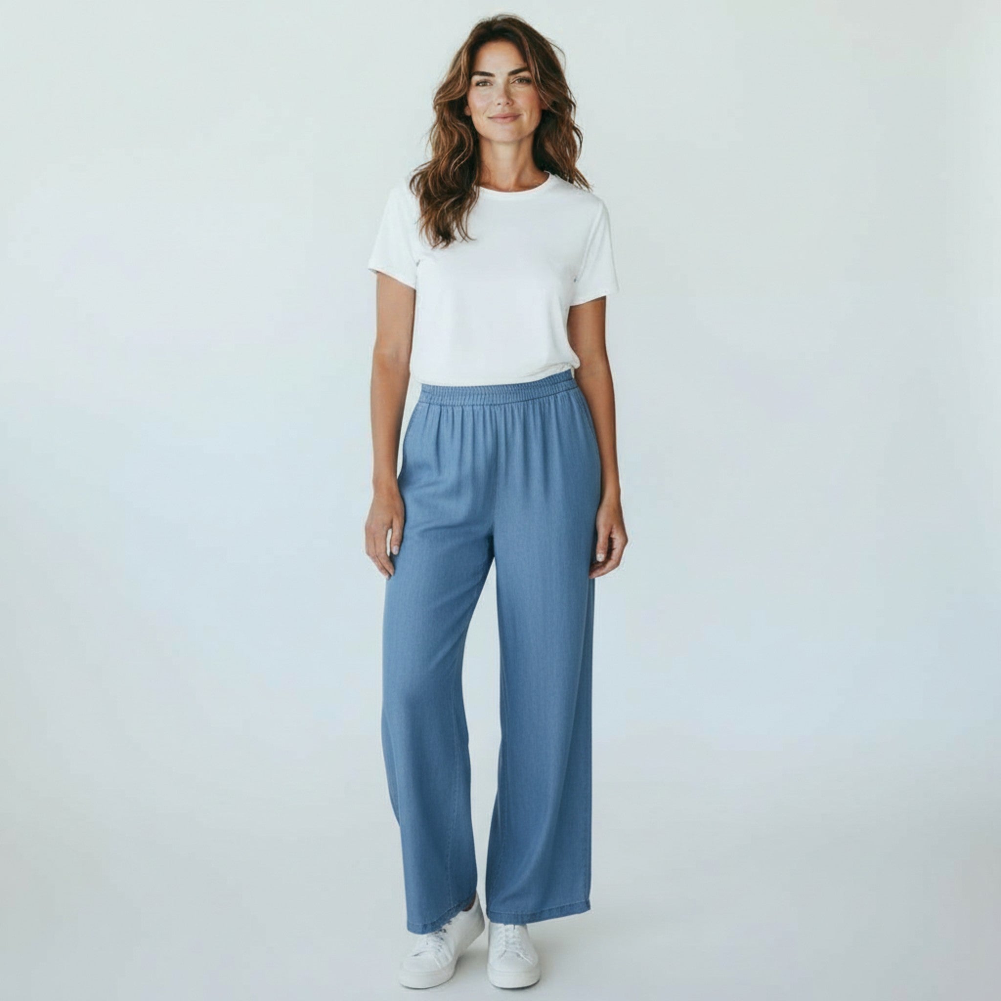 blauwe broek