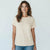 beige t-shirt