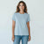 blauwe t-shirt