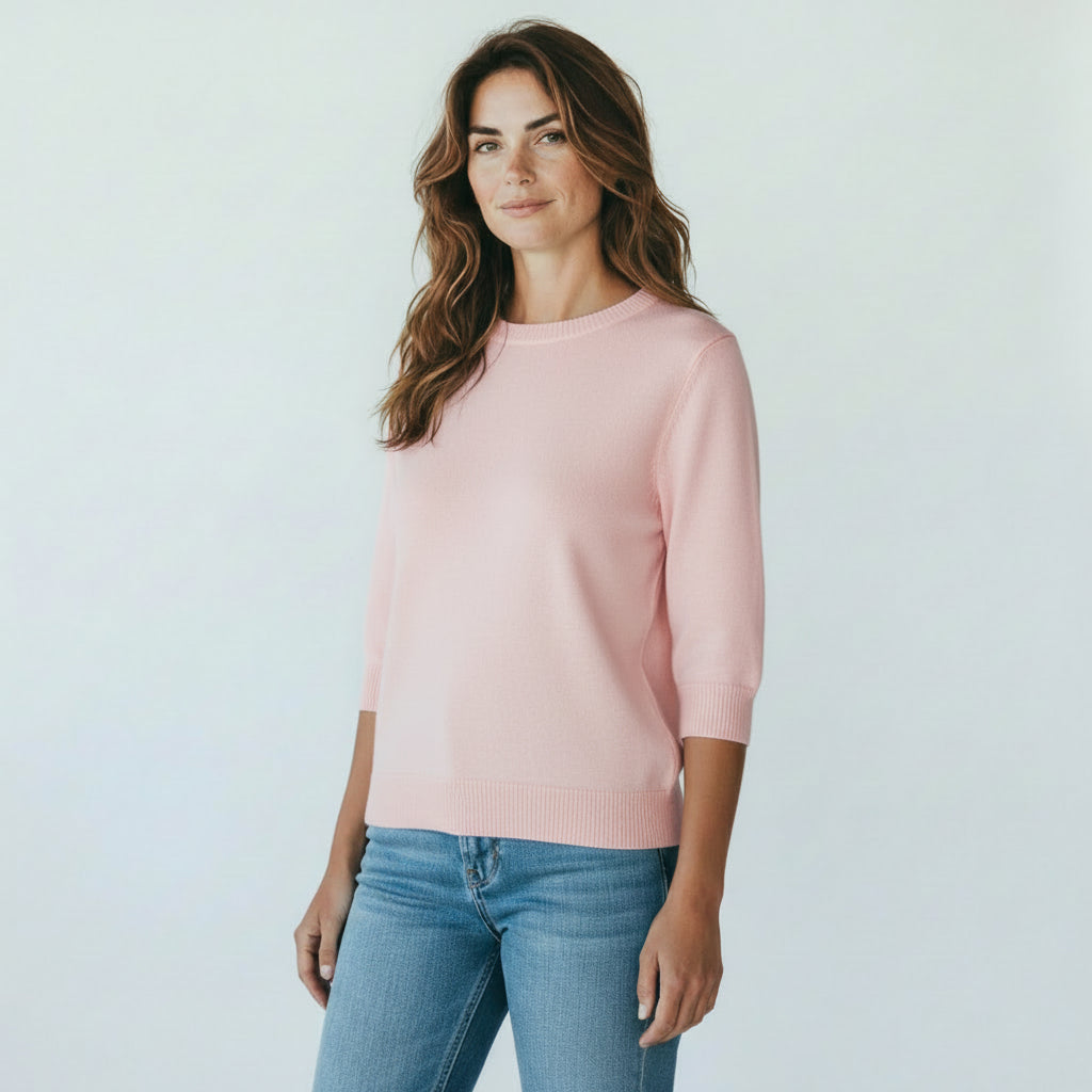 roze blouse