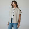 beige gilet