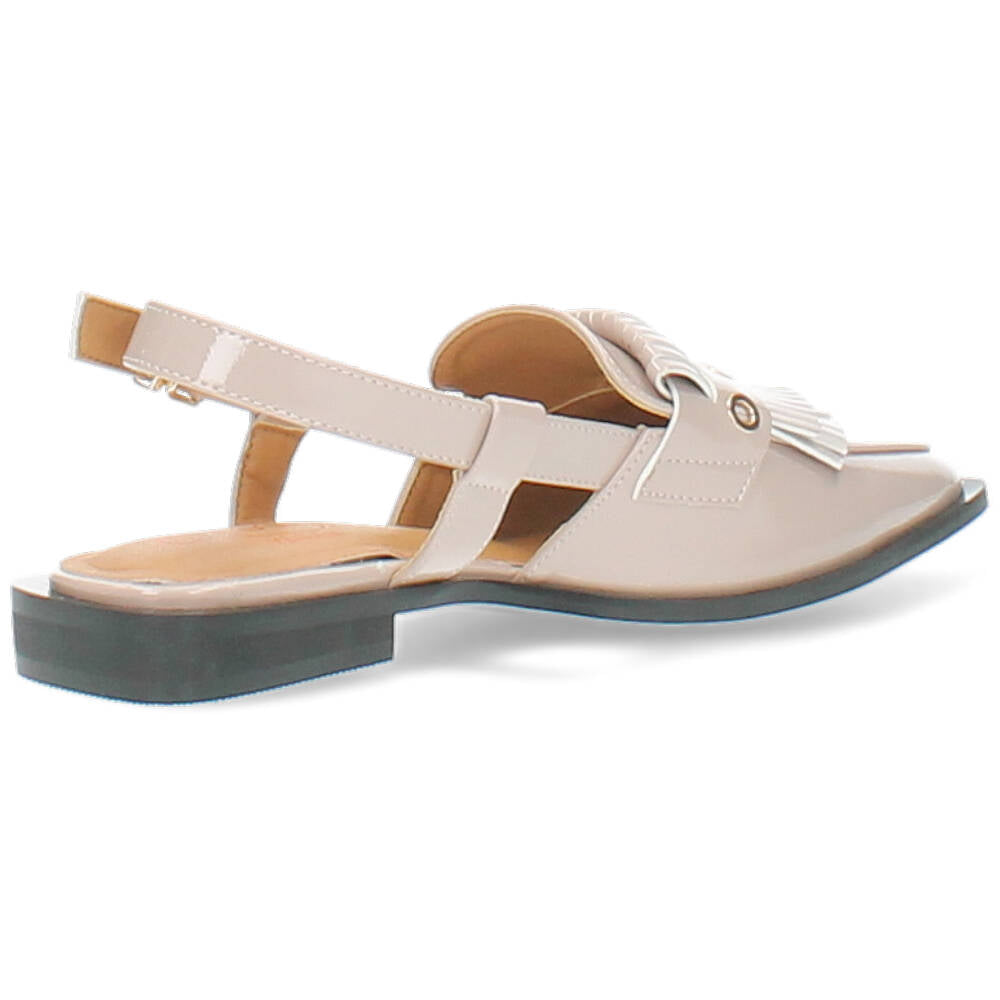 beige slingback