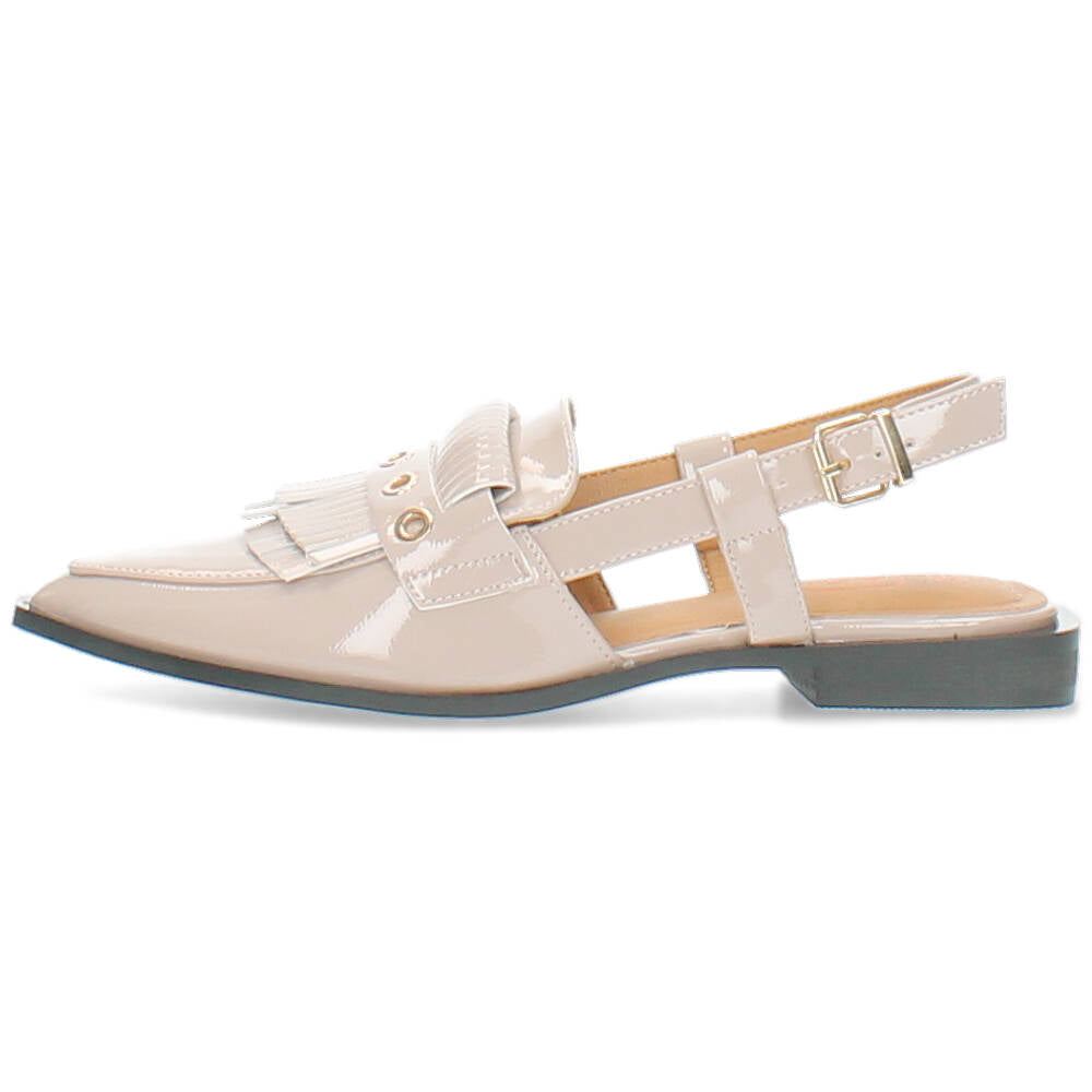 beige slingback