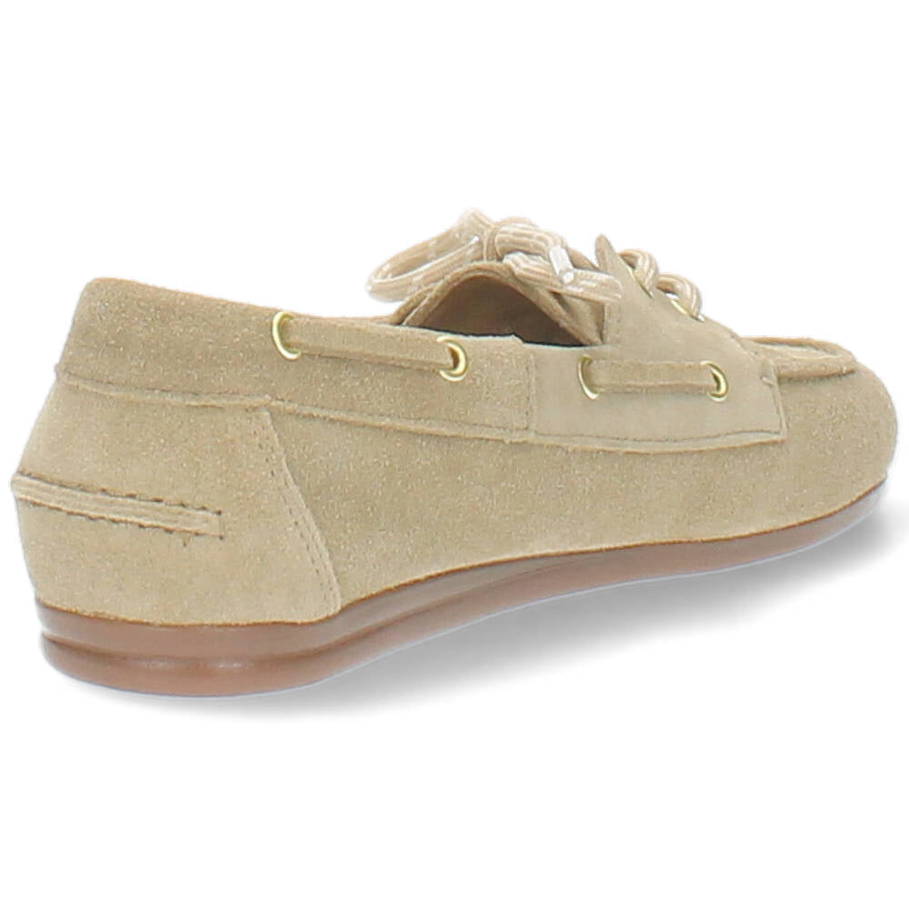 taupe bootschoen
