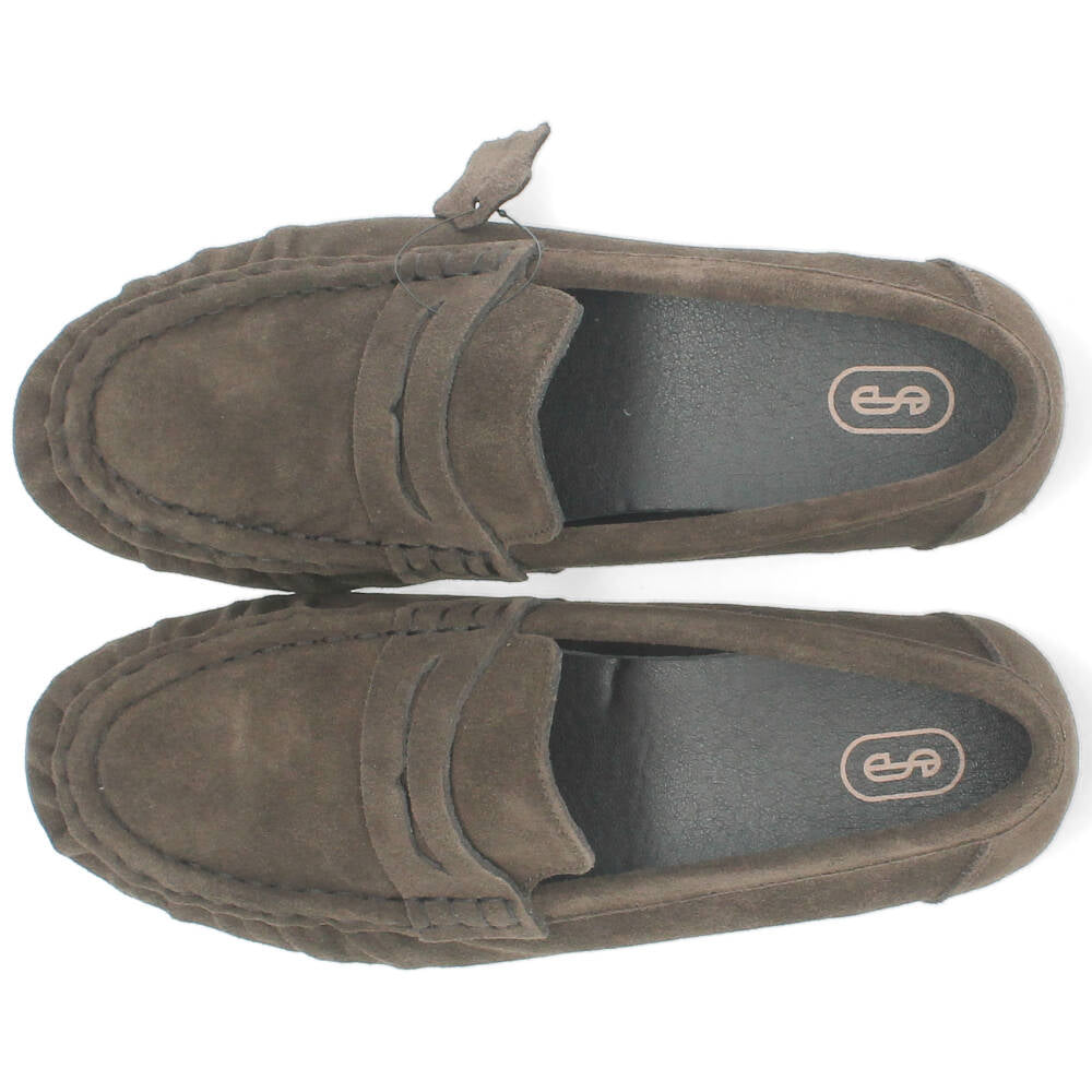 bruine mocassin