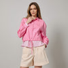 roze blouse