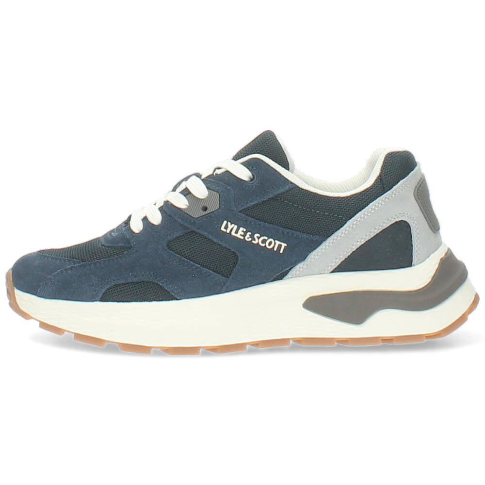 blauwe sneaker