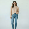 beige trui