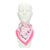 roze sjaal