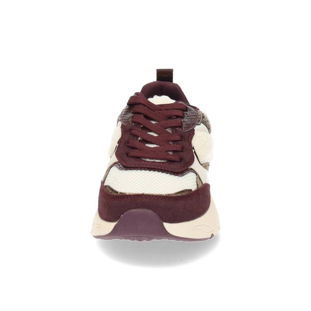 burgundy sneaker