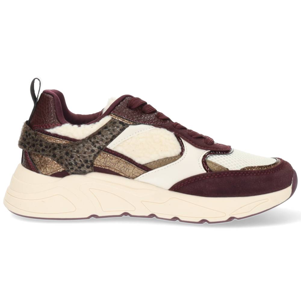 burgundy sneaker
