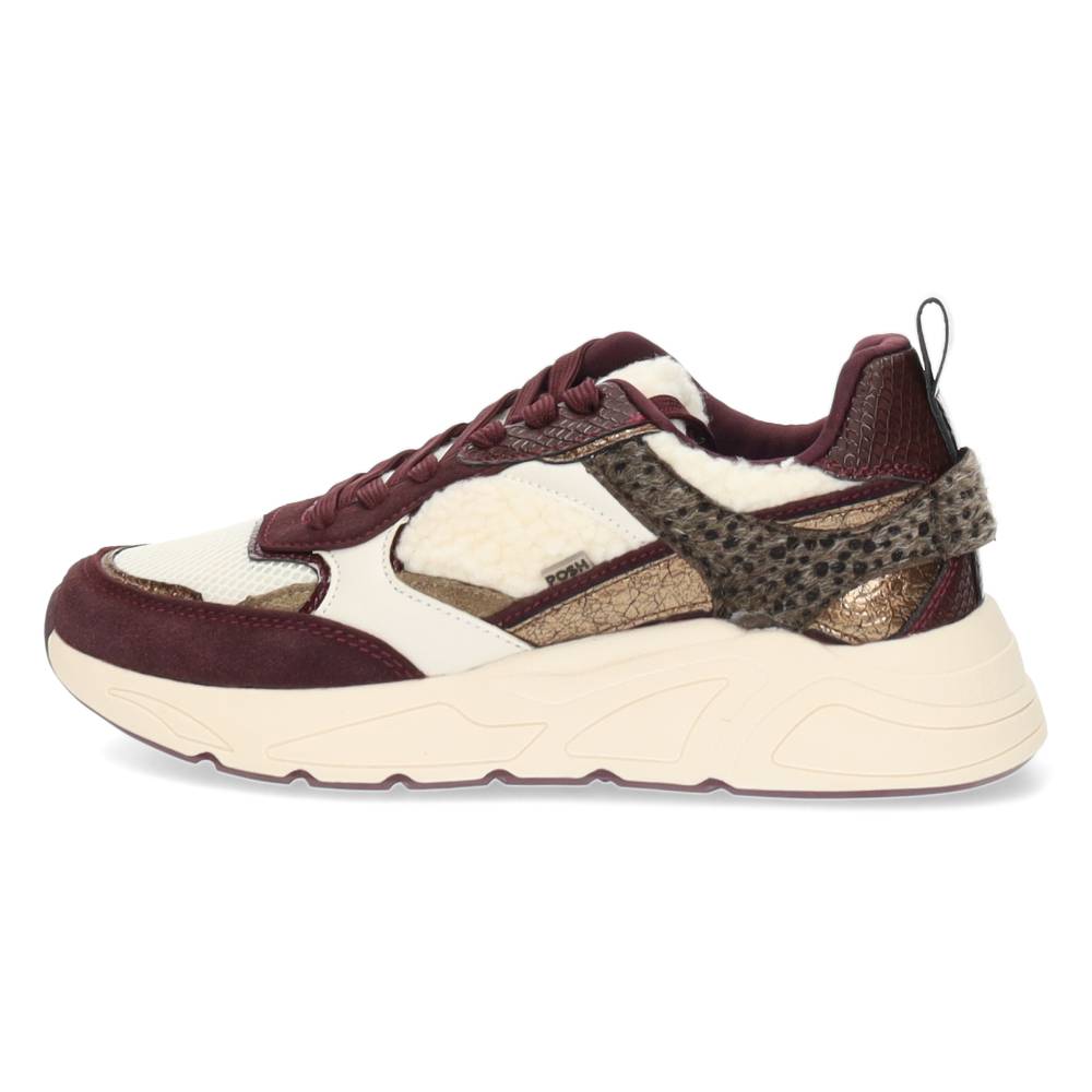 burgundy sneaker