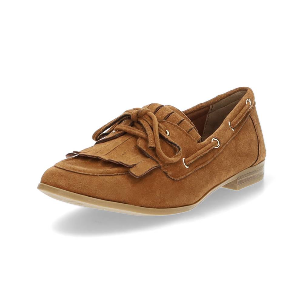 camel loafer