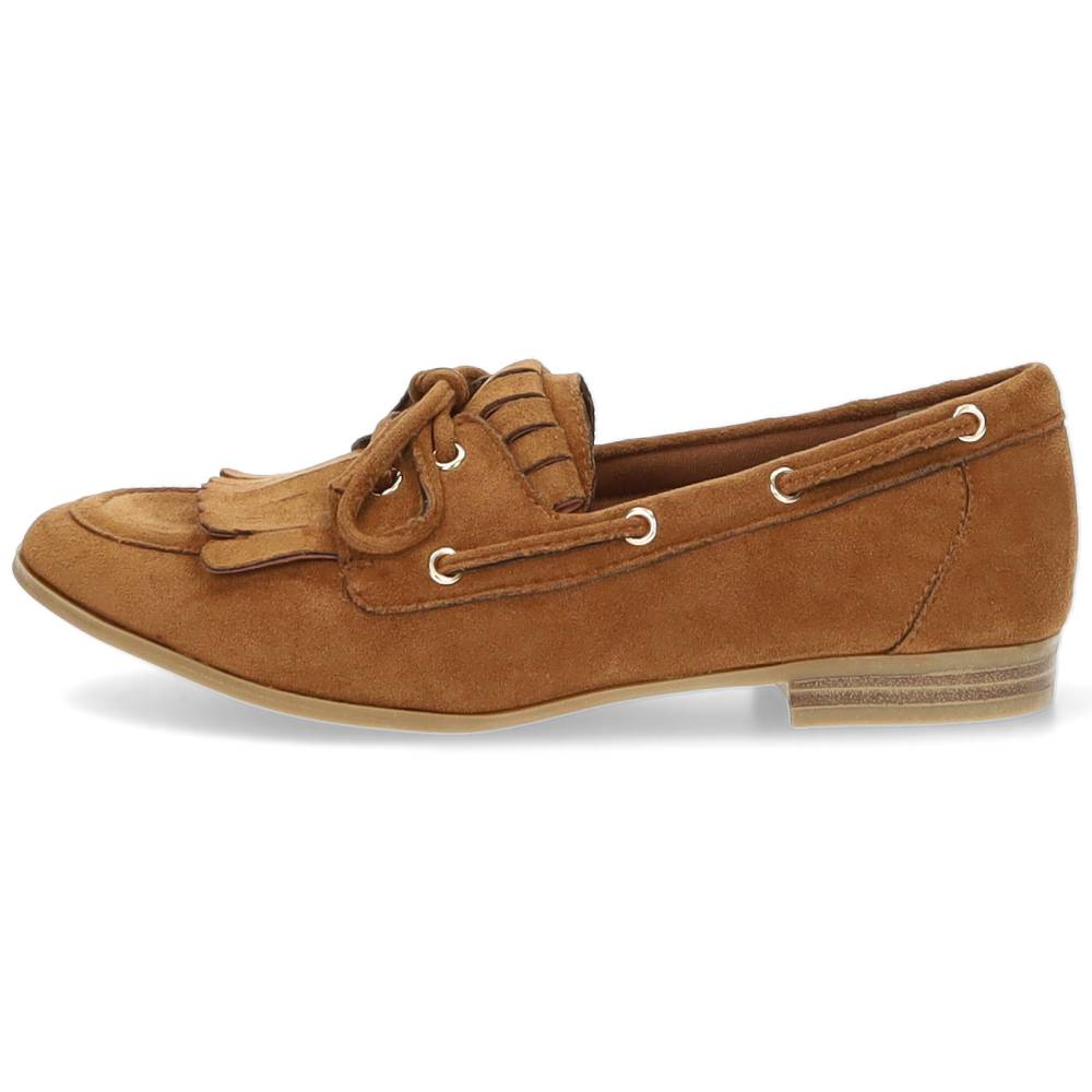 camel loafer