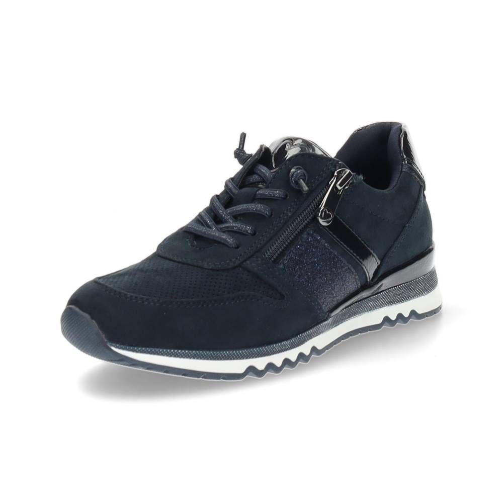 blauwe sneaker