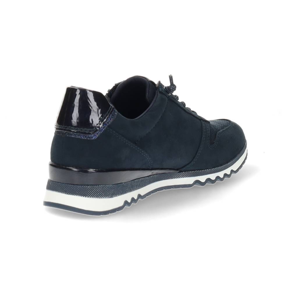 blauwe sneaker