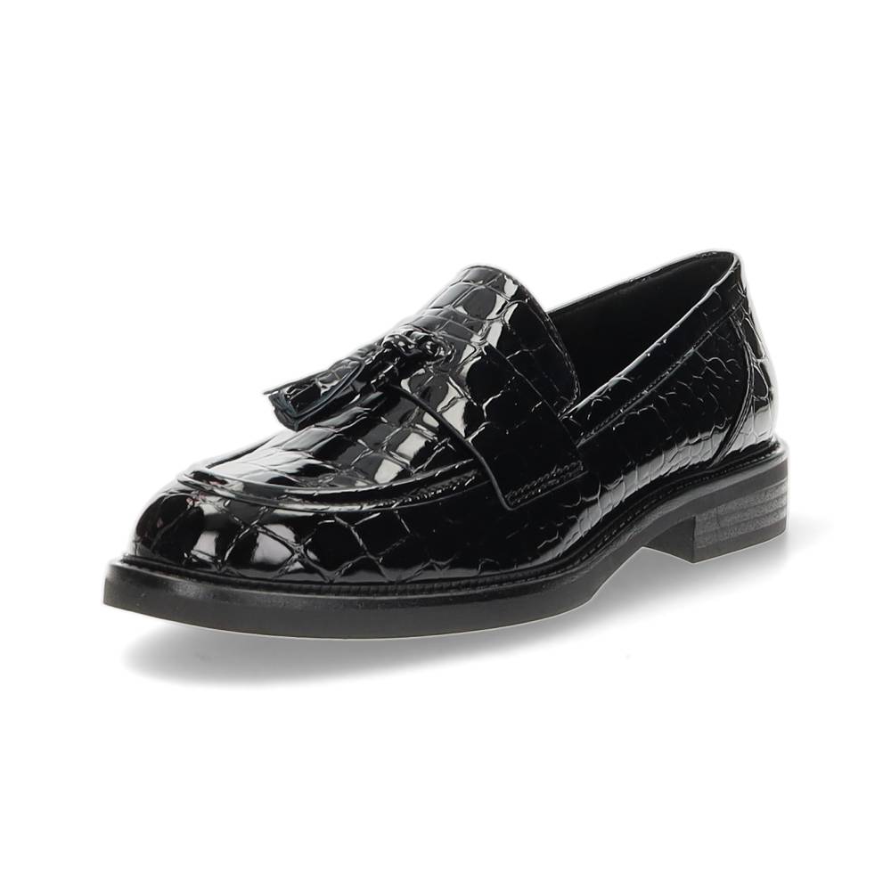zwarte mocassin