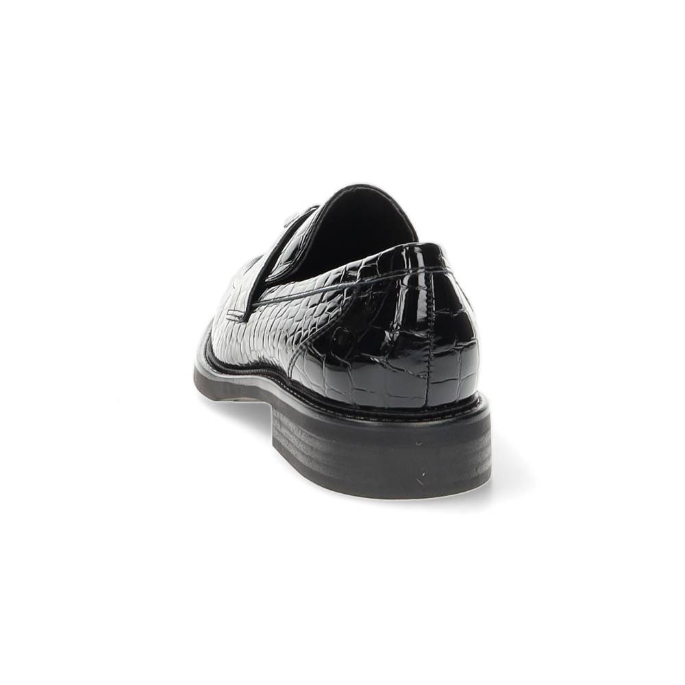 zwarte mocassin