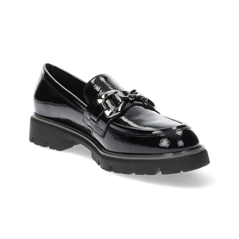 zwarte mocassin