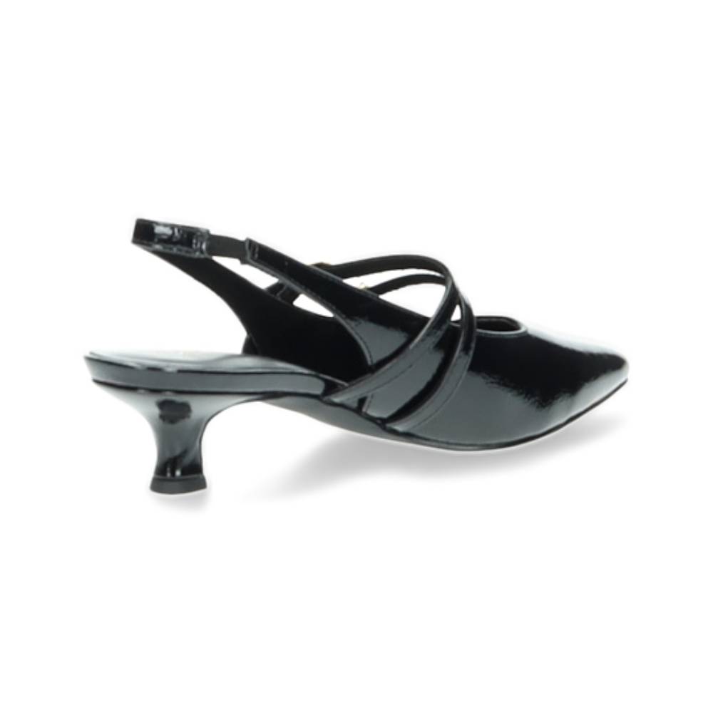 zwarte slingback