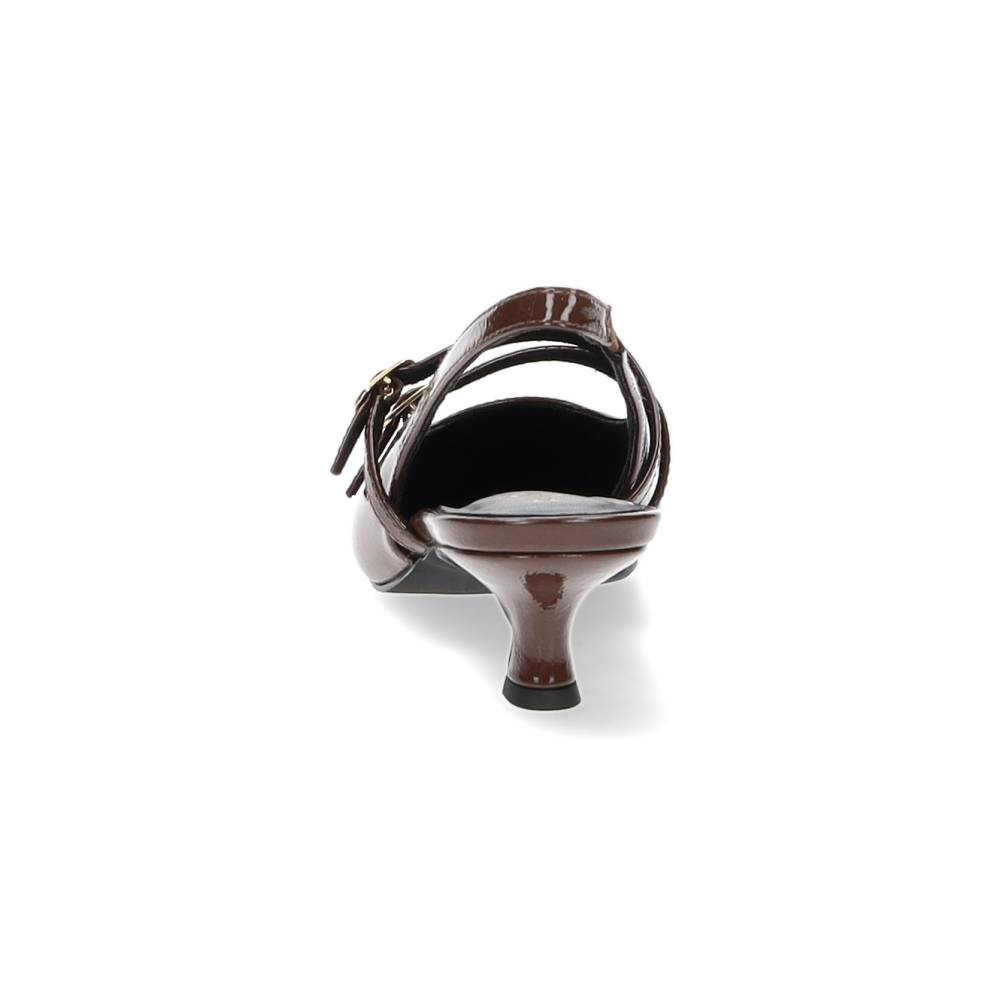 bruine slingback
