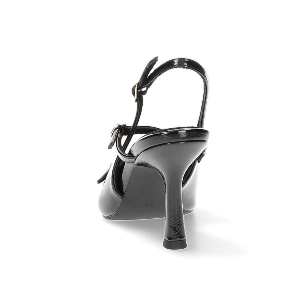 zwarte slingback